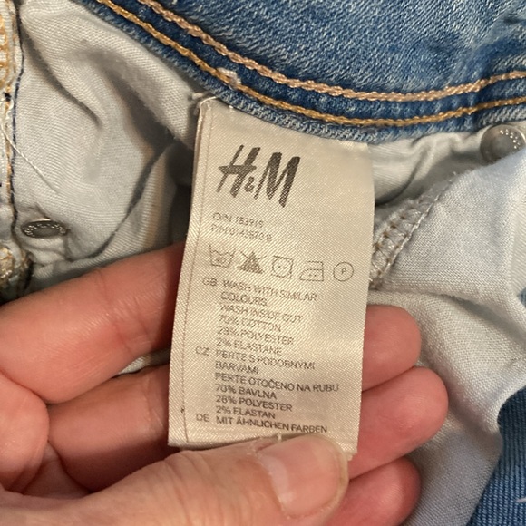 Vintage 80’s H& M supper Stretch Skinny jeans in excellent pre~loved condition - Picture 5 of 7